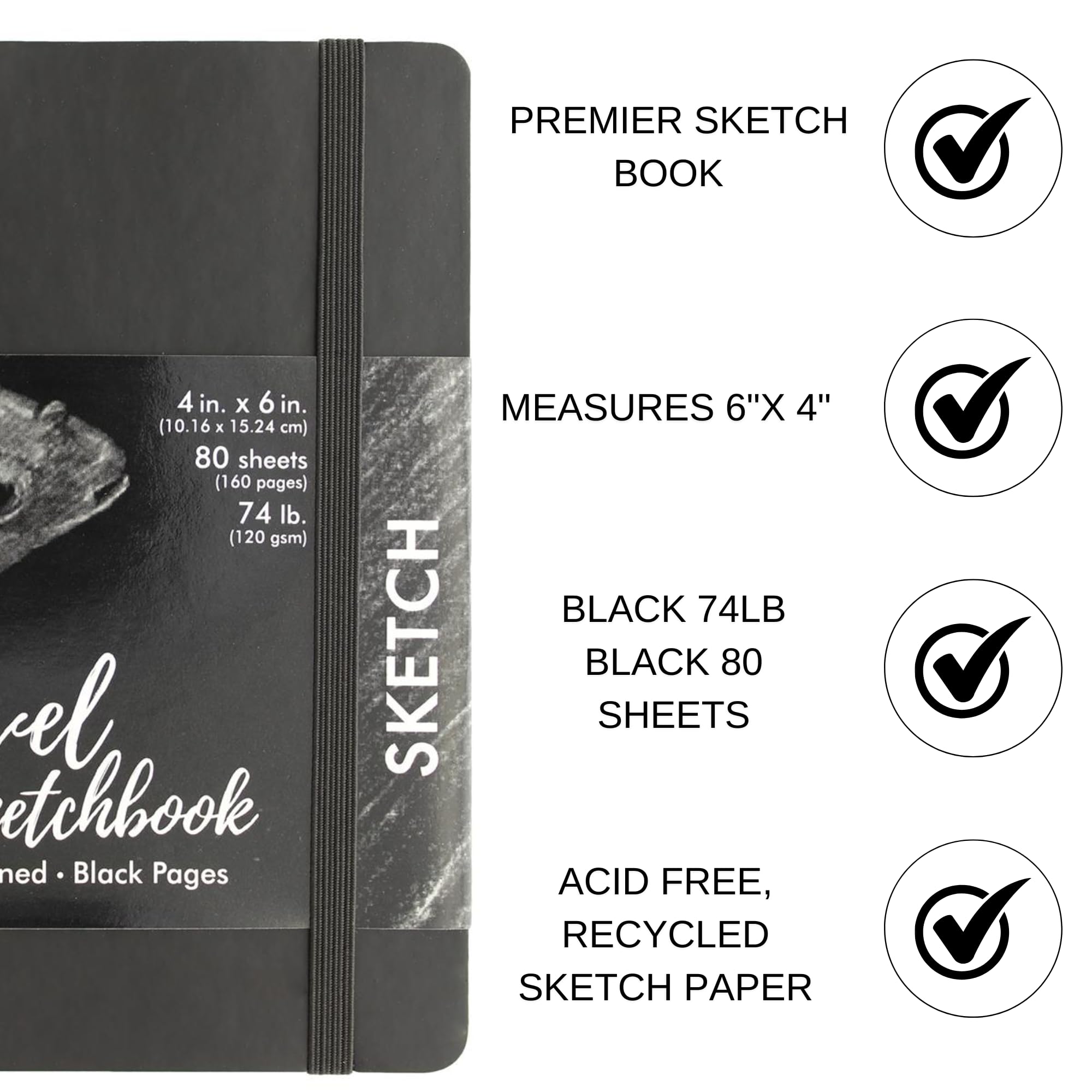 Amazon.com: Pro Art Premier Sketch Book Travel 6